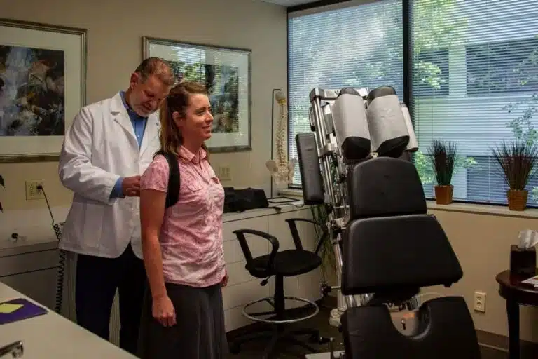 Therapy room setup for chiropractic patient care – Bellevue Chiropractic